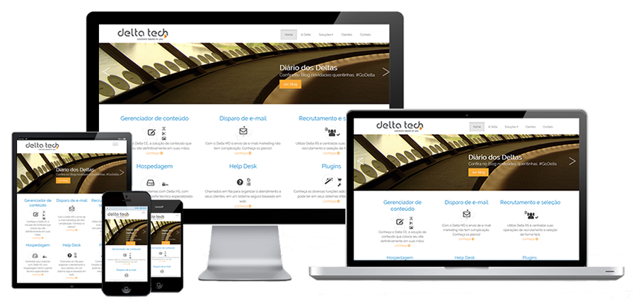 Web Design Responsivo - Web Design para todos os dispositivos móveis